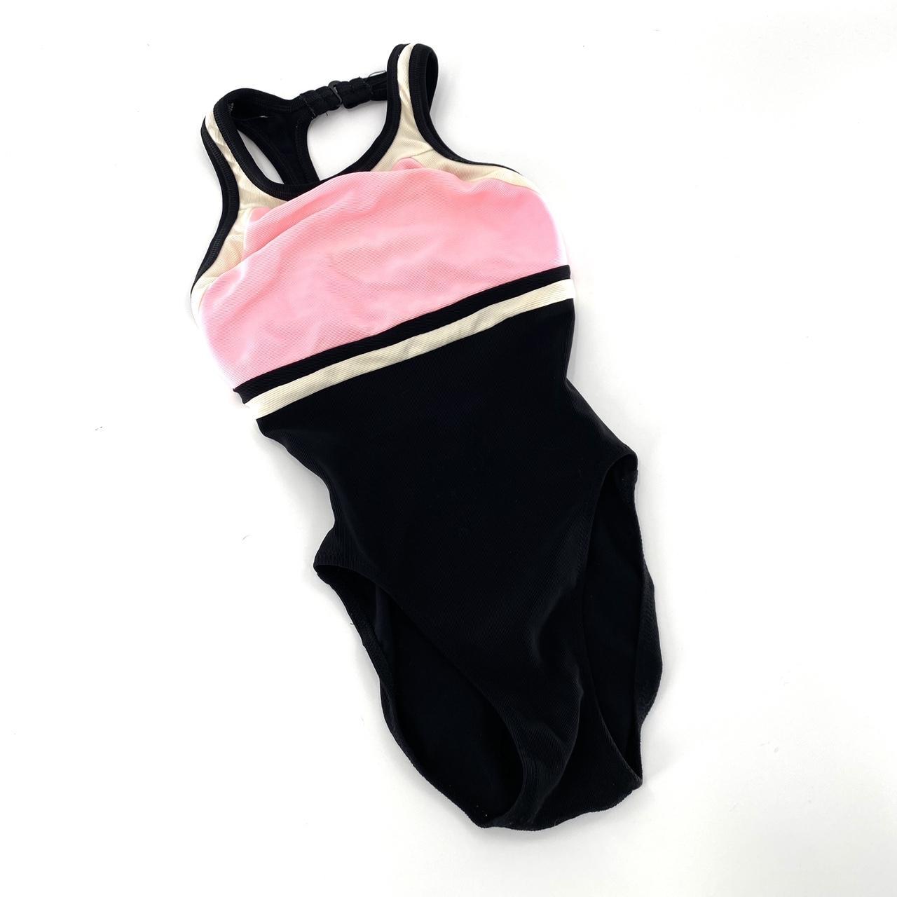 JAG Women's Black and Pink Swimsuit-one-piece (2)