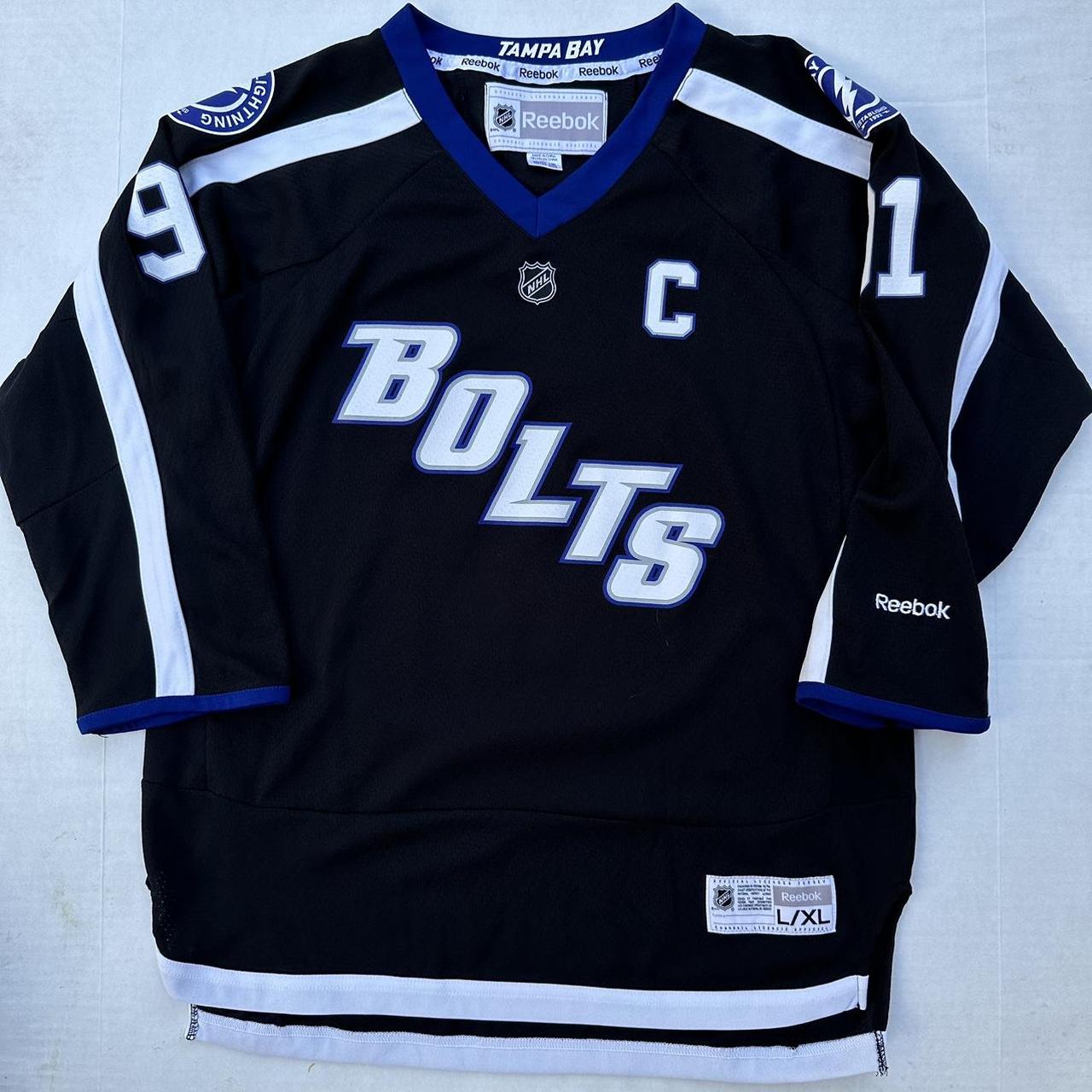 Reebok, Shirts, Vintage Tampa Bay Lightning Jersey Xl