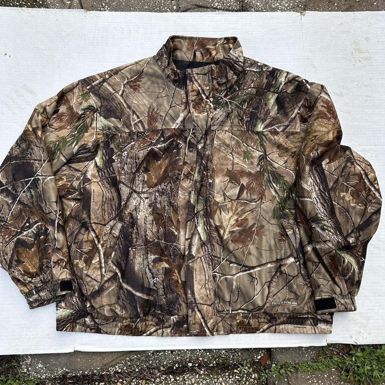 Field & Stream camo lightweight zip up... Depop