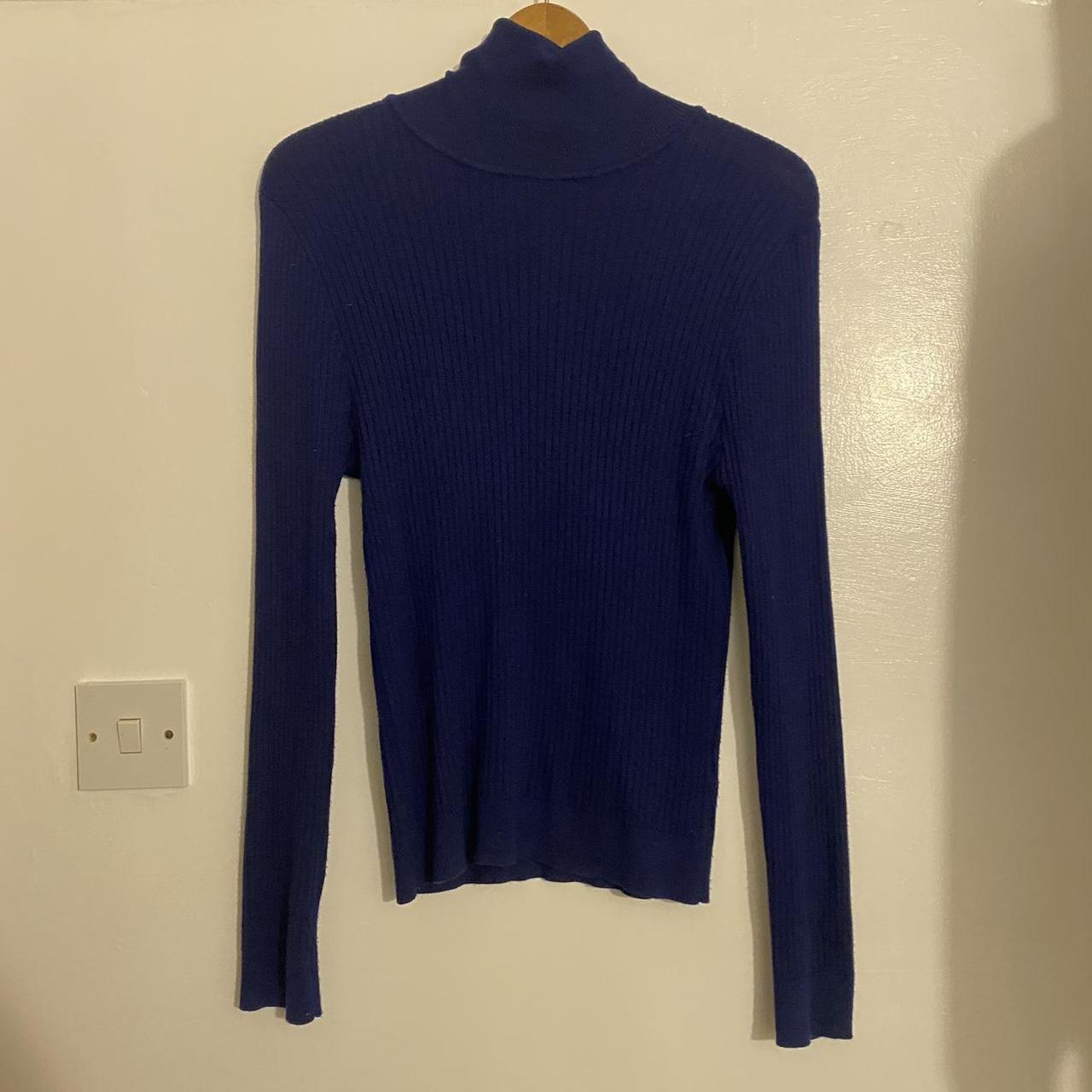 🔥 FREE DELIVERY 🔥 (UK) Primark Navy Turtleneck... - Depop