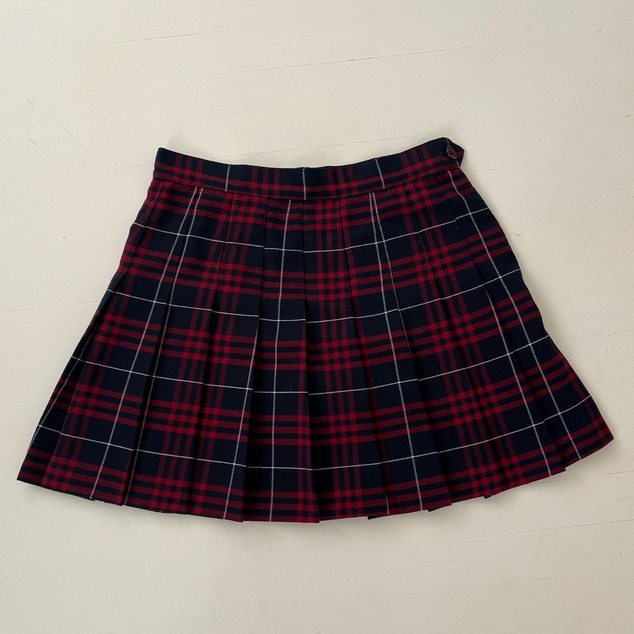 American apparel hot sale school skirt