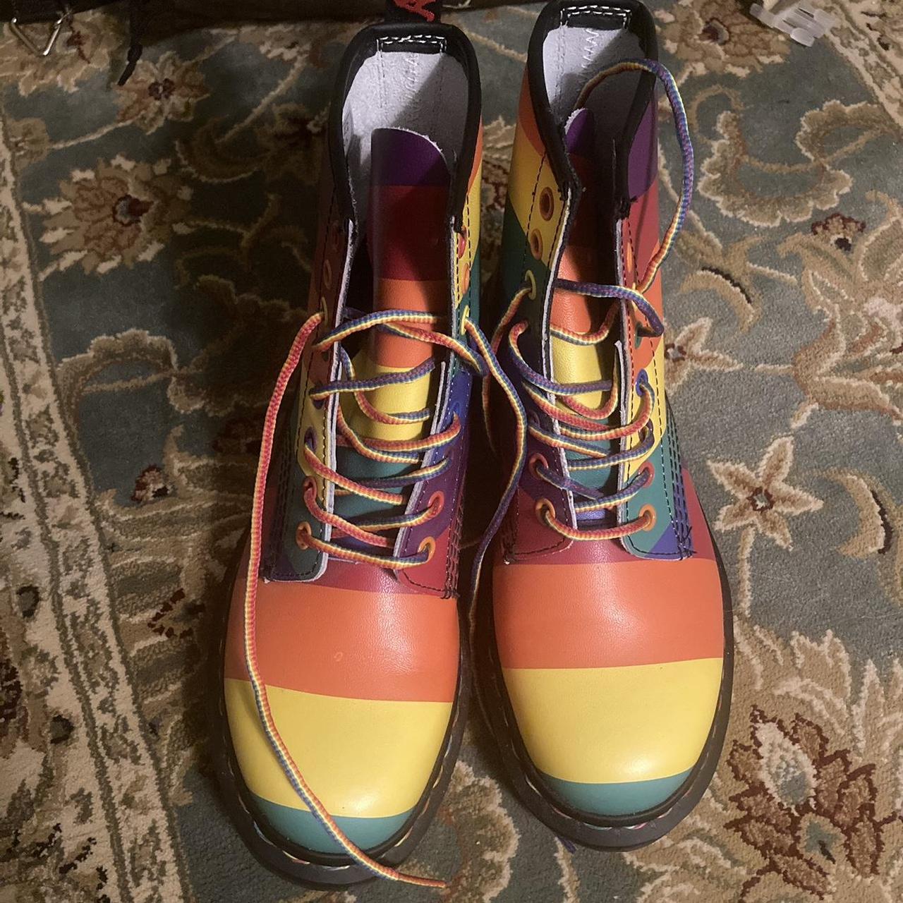 2019 Exclusive Dr. Martens 1460 LGBT pride boots in