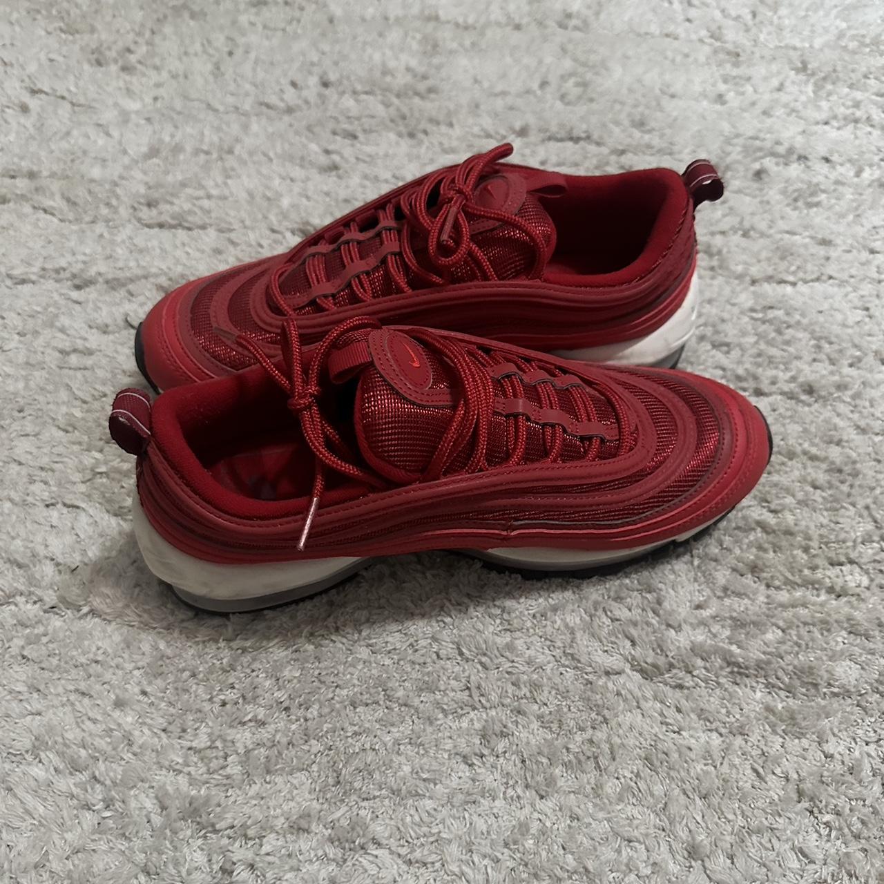 womens red nike air max 97