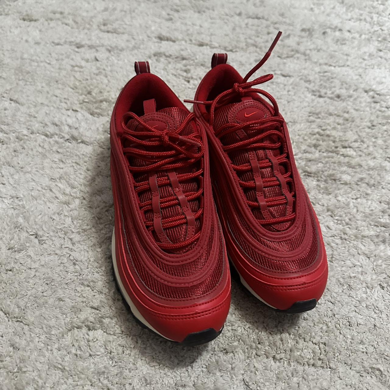 womens red nike air max 97