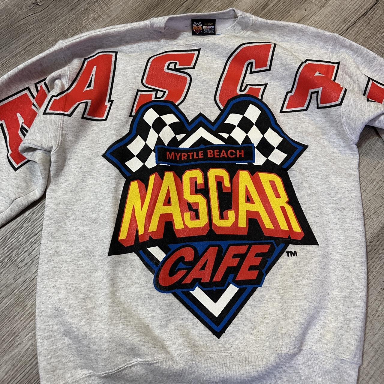 Vintage NASCAR cafe Myrtle beach sweatshirt Life’s... - Depop