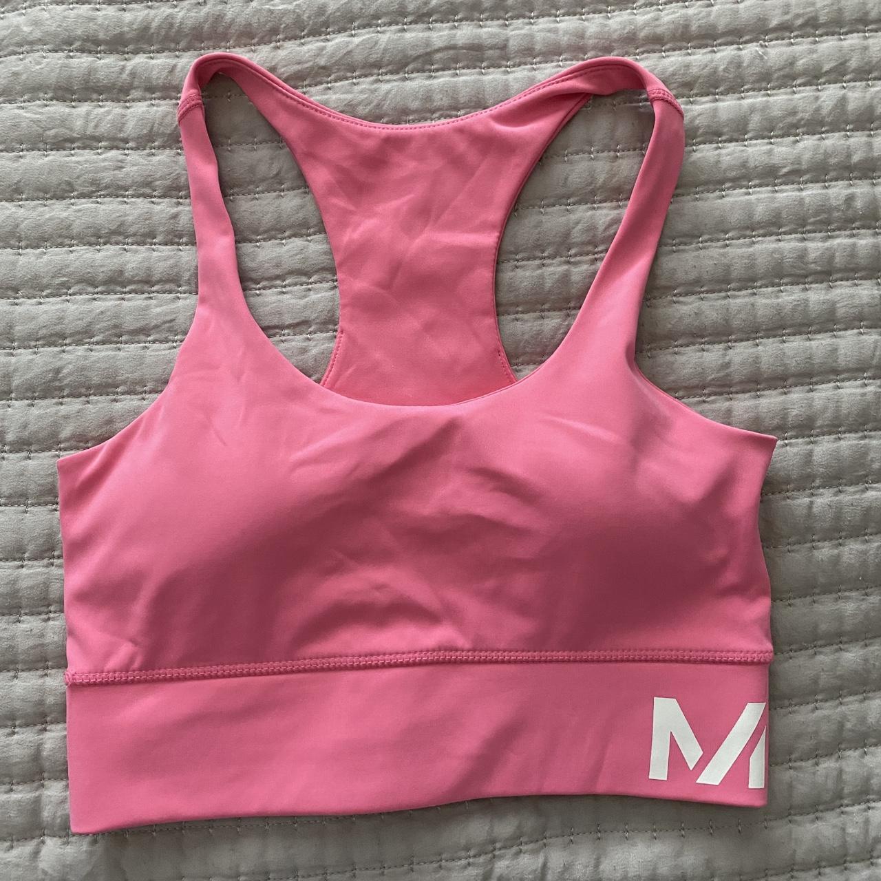 MYPROTEIN SPORTS BRA •beautiful pink color •thicker... Depop