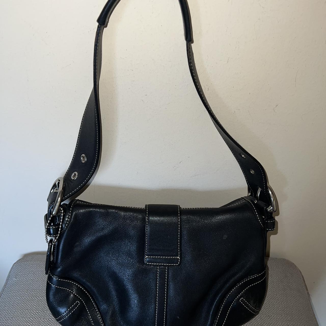 Vintage Coach Soho Flap Bag Adjustable straps | Depop