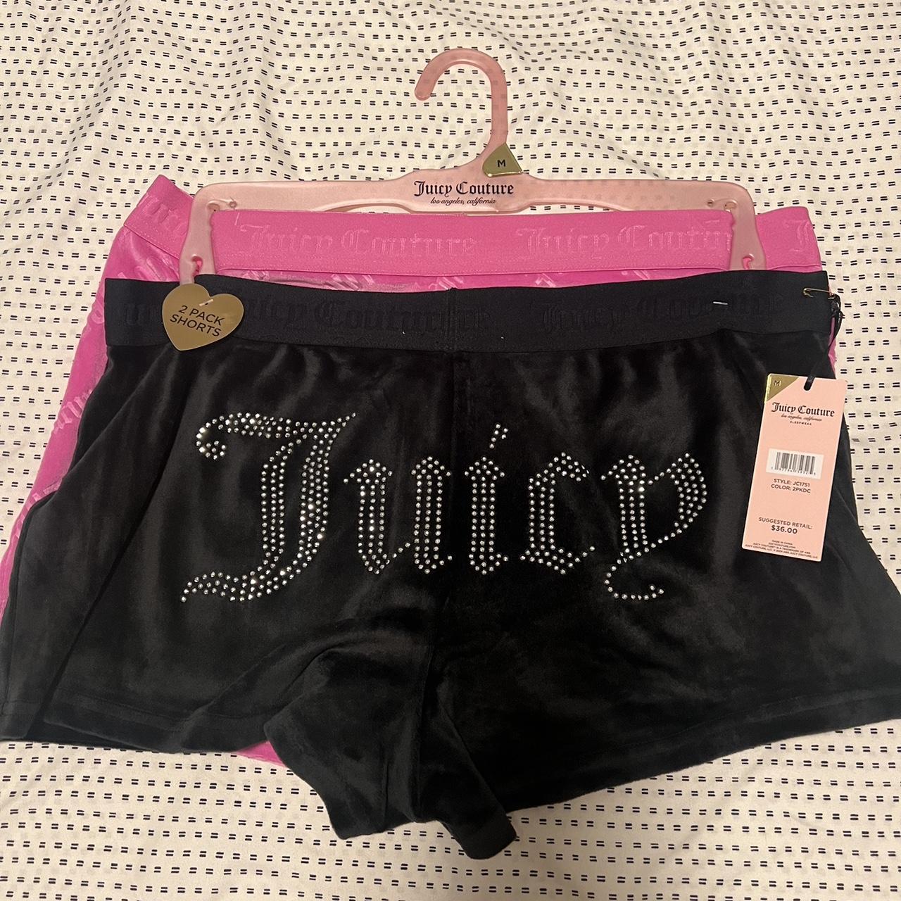 2-pack Juicy Couture velour shorts ❌BRAND NEW WITH... - Depop