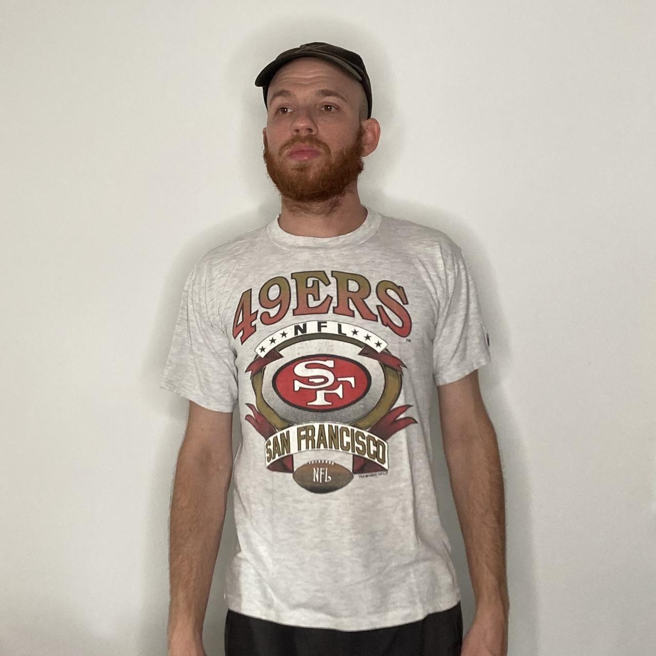 VINTAGE NFL SAN FRANCISCO 49ERS TEE SHIRT 1993 SIZE LARGE MADE IN USA