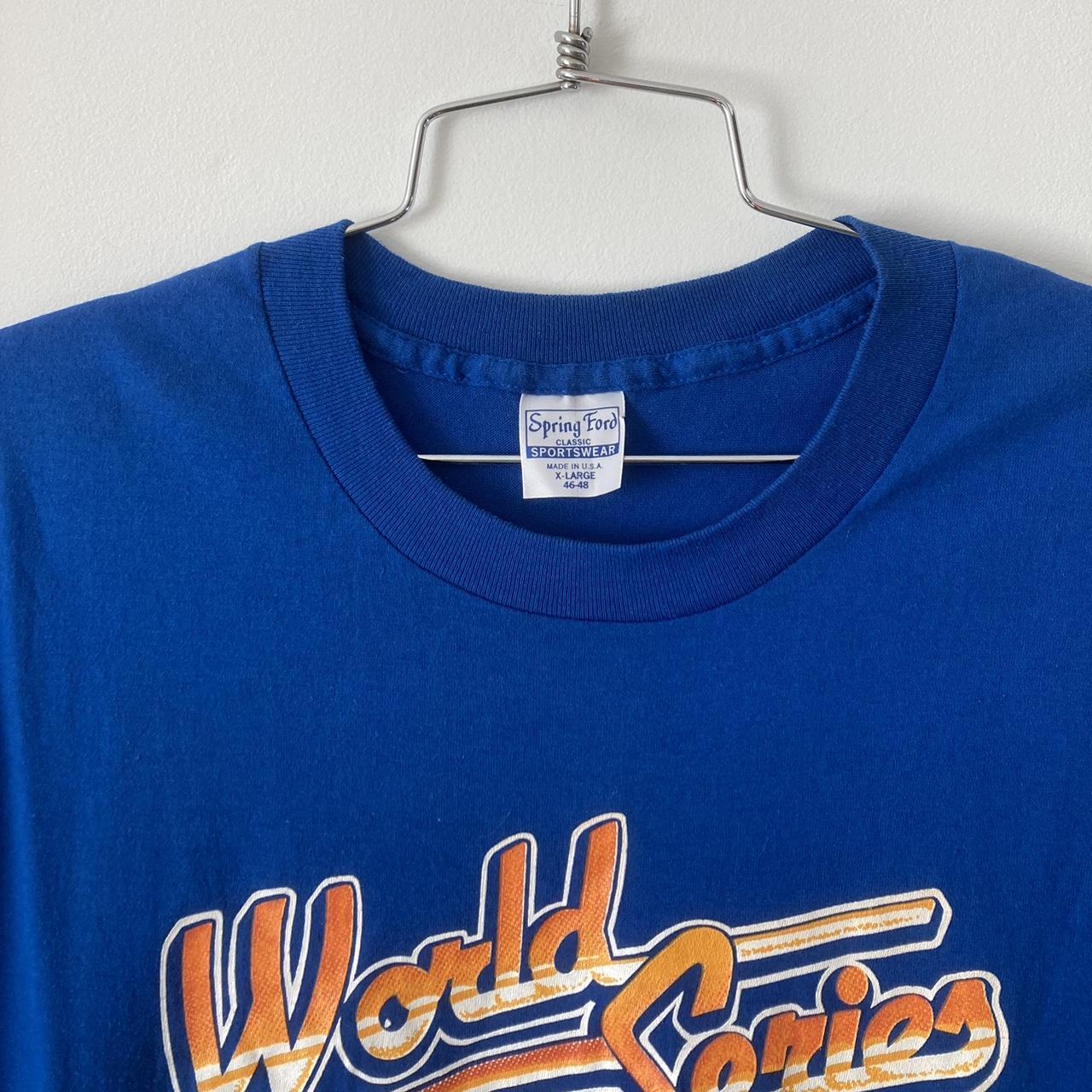 Vintage 1986 MLB New York Mets World Champions T-shirt