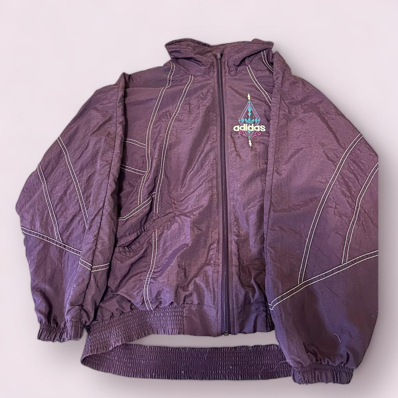 🦋 Adidas Originals Vintage Purple Spray 🦋 Size M 🦋... - Depop