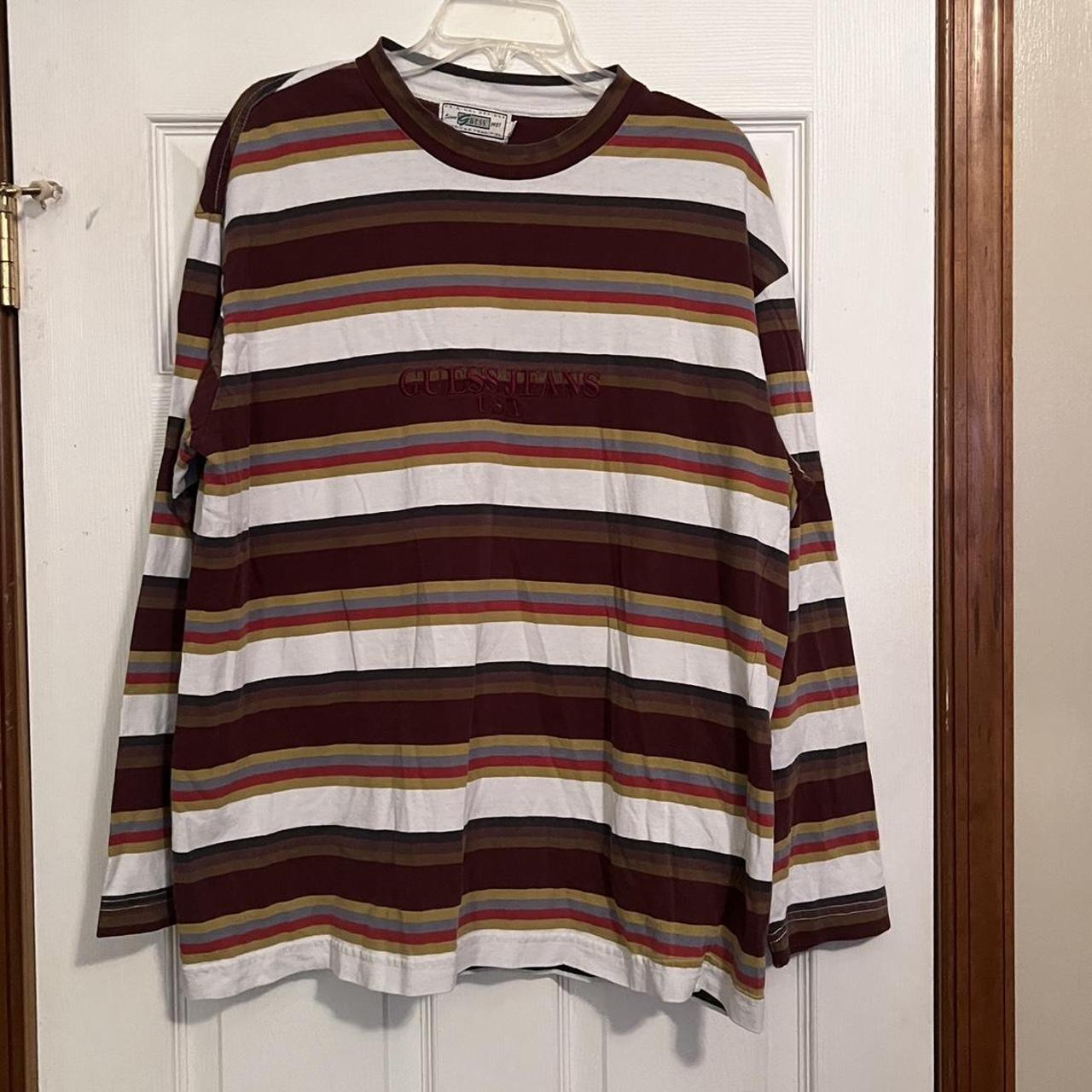 guess longsleeve striped