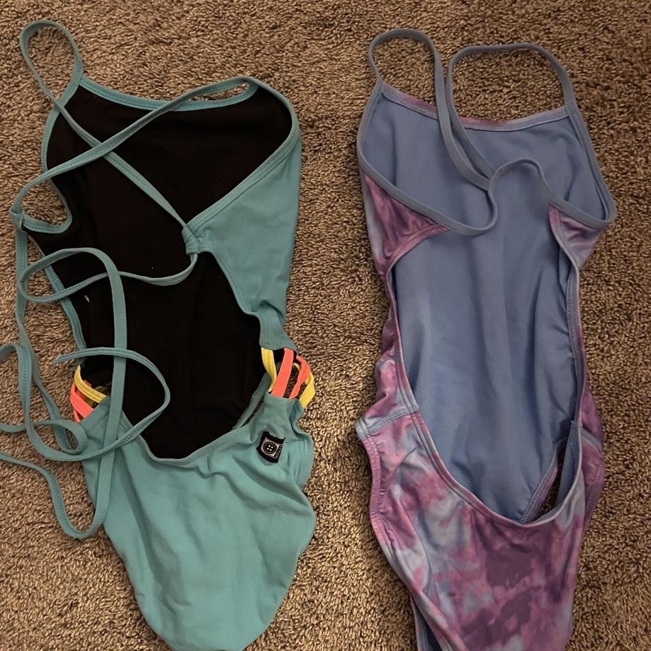 Jolyn Bathing Suit For Swimmers Blue “gavin” Jolyn Depop