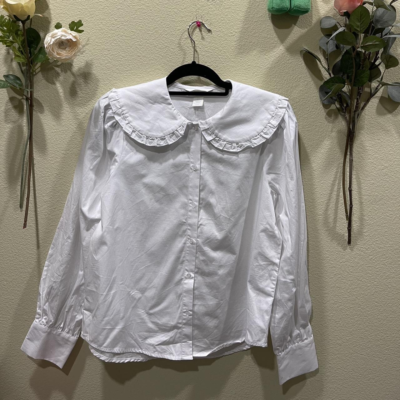 H&M white shirt - Depop