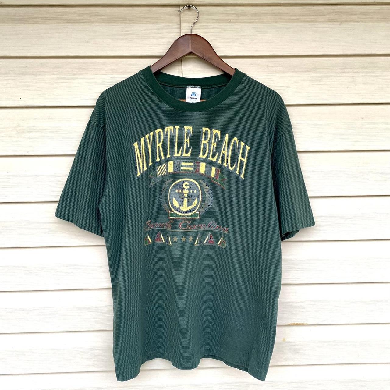 Vintage Men's T-Shirt - Green - XL