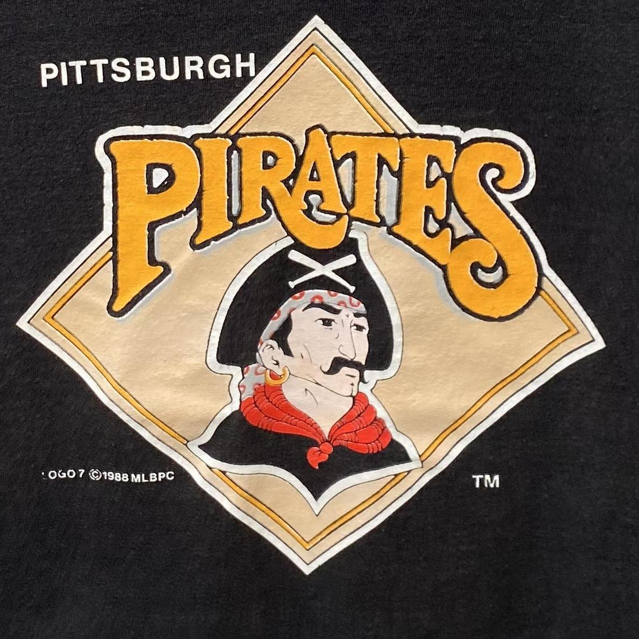 Unisex Vintage 1988 Pittsburgh Pirates Tee USA - The Vintage Twin