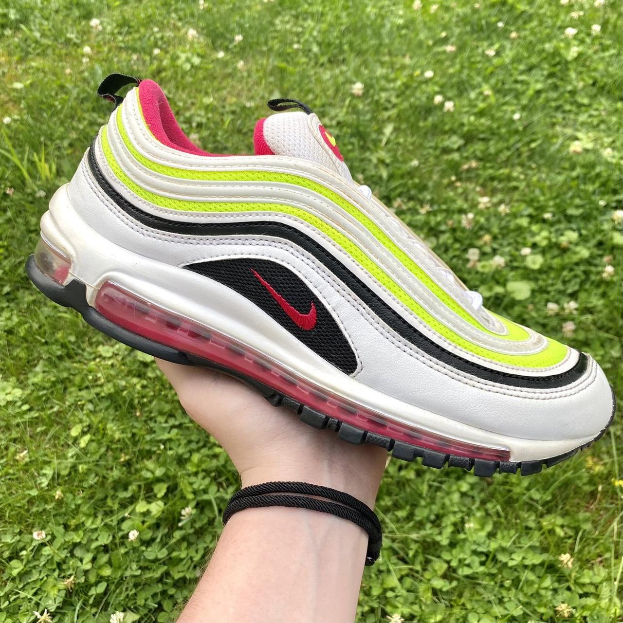 Nike air max hot sale 97 white pink green