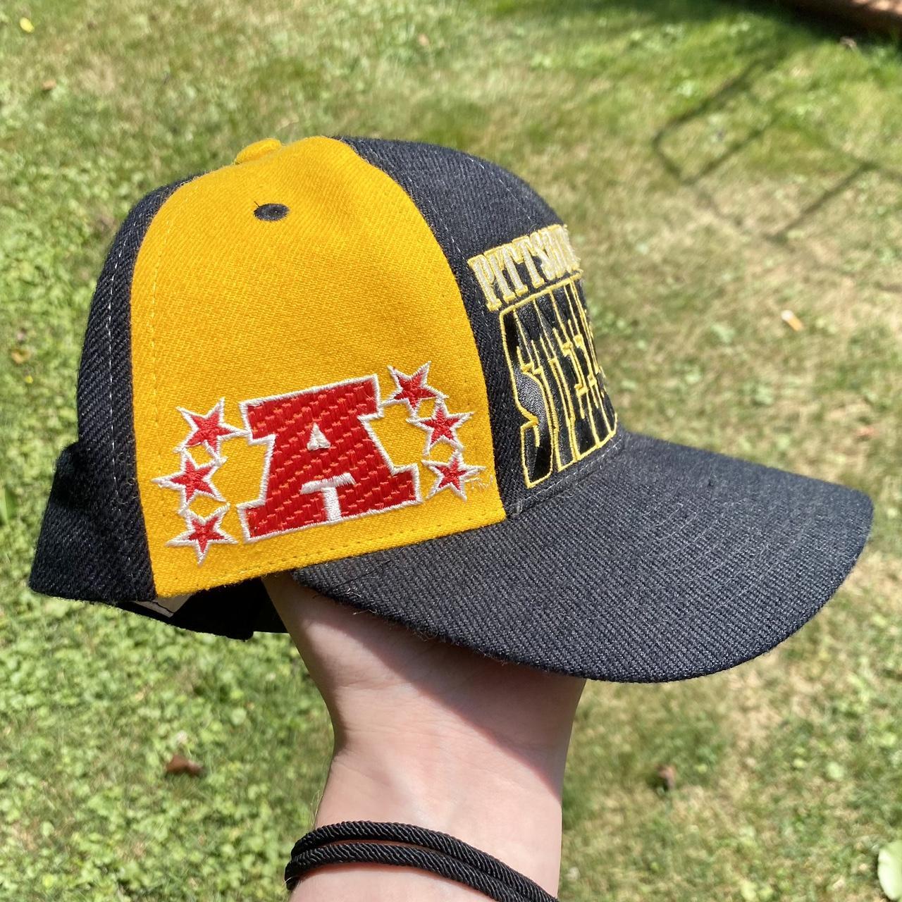 Vintage Steelers Snapback Pre-owned Washed - Depop