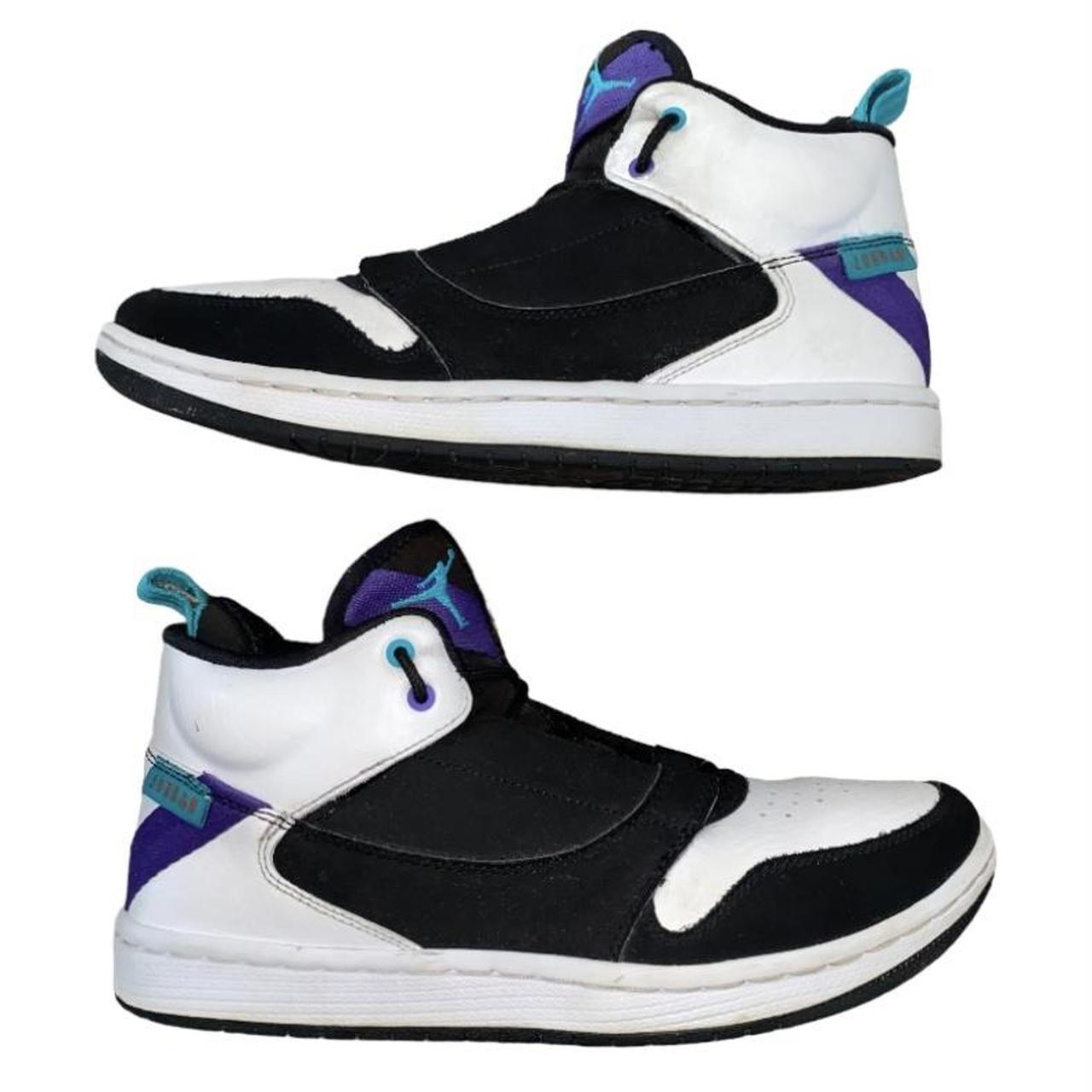 Jordan fadeaway black white online