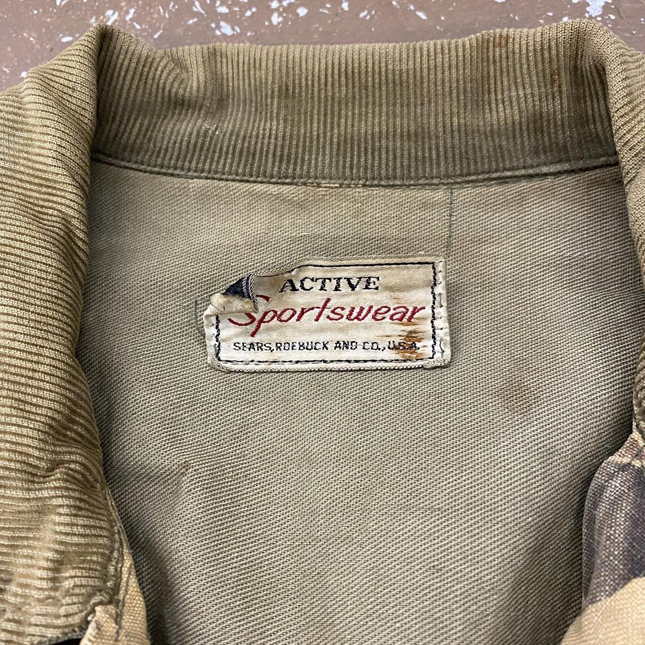 Vintage 60s Sears Duck Camo Hunting Jacket Size | Depop
