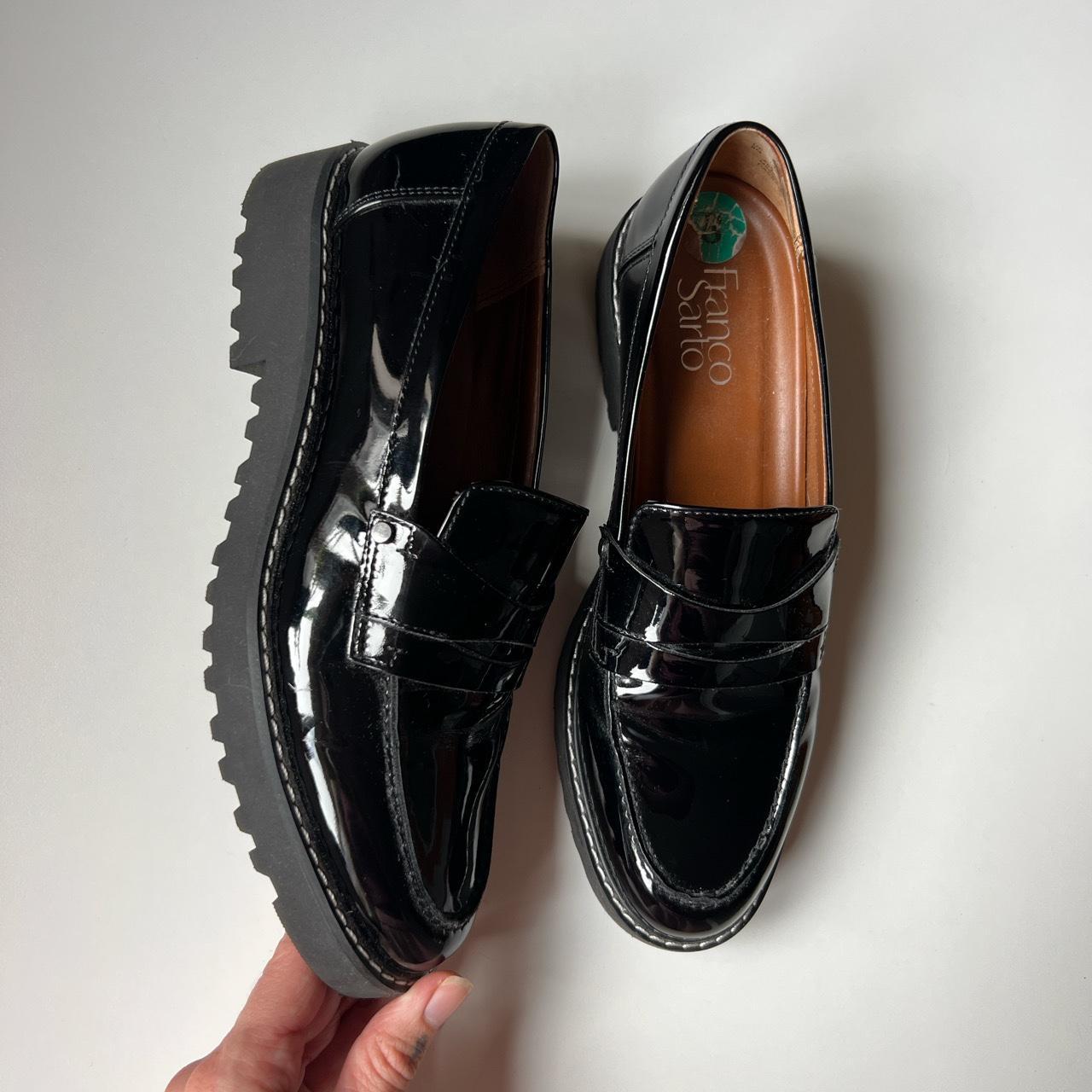 franco sarto leather loafers