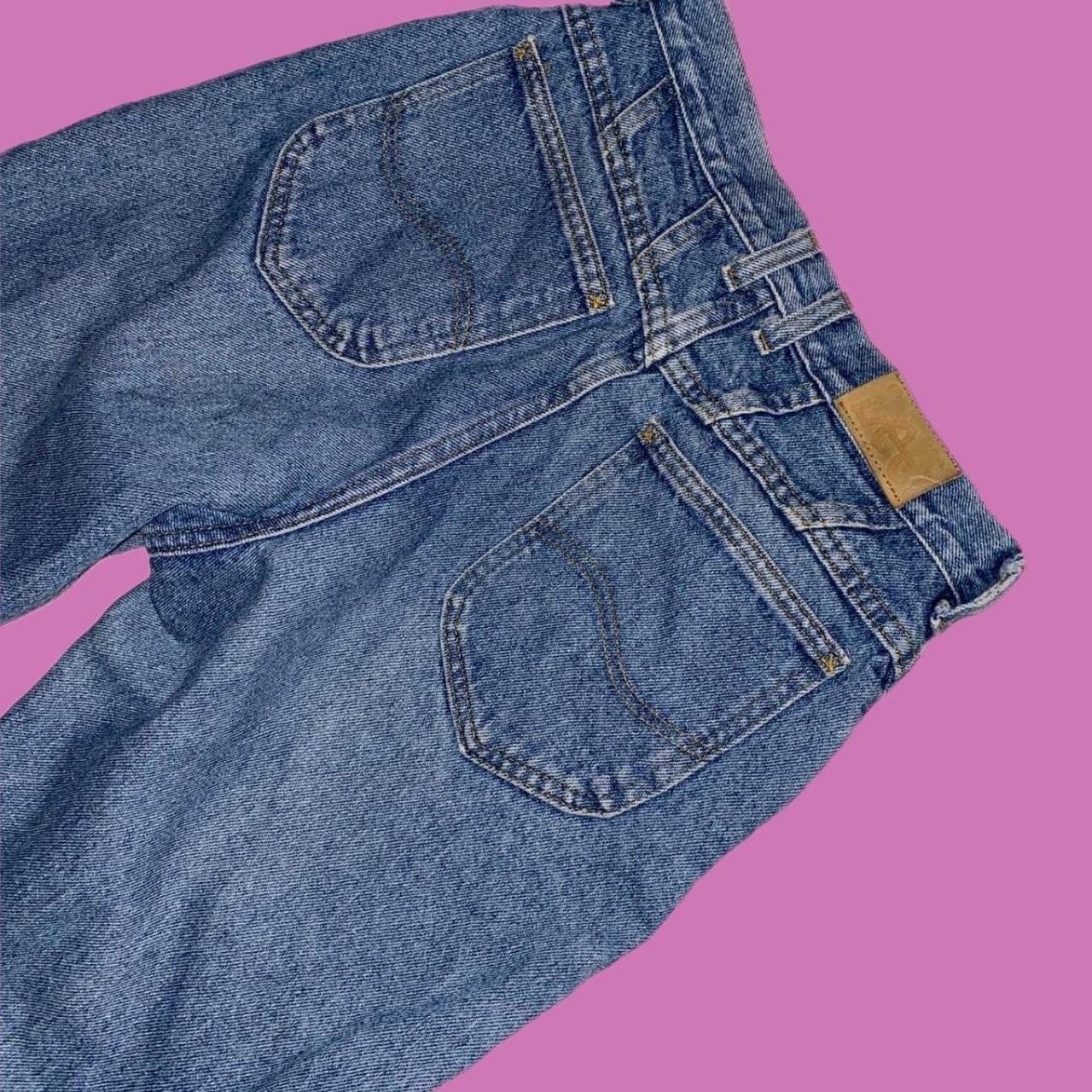 vintage dad jeans Lee brand women's size 27 no flaws - Depop