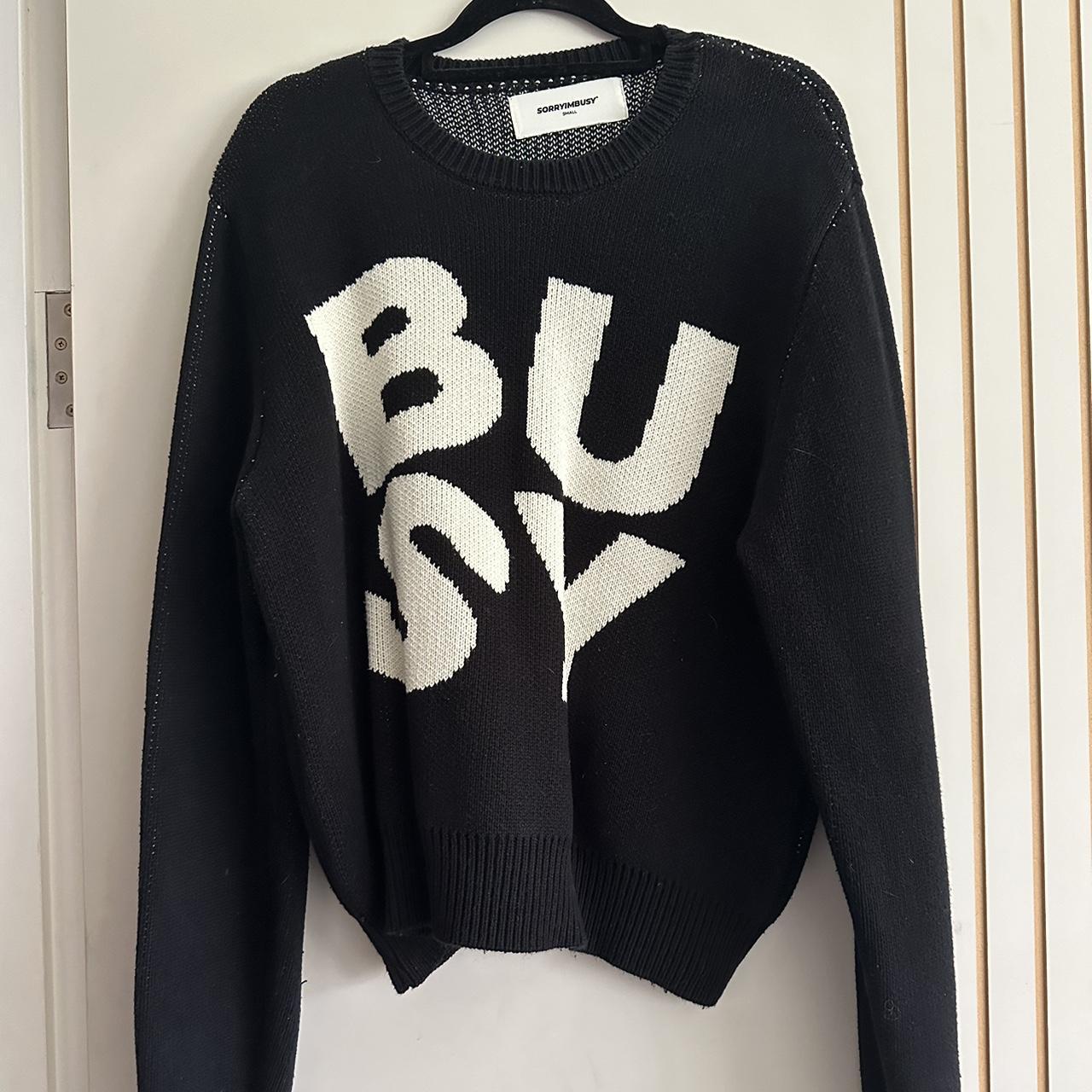 Sorryimbusy jumper size small Great condition, worn... - Depop