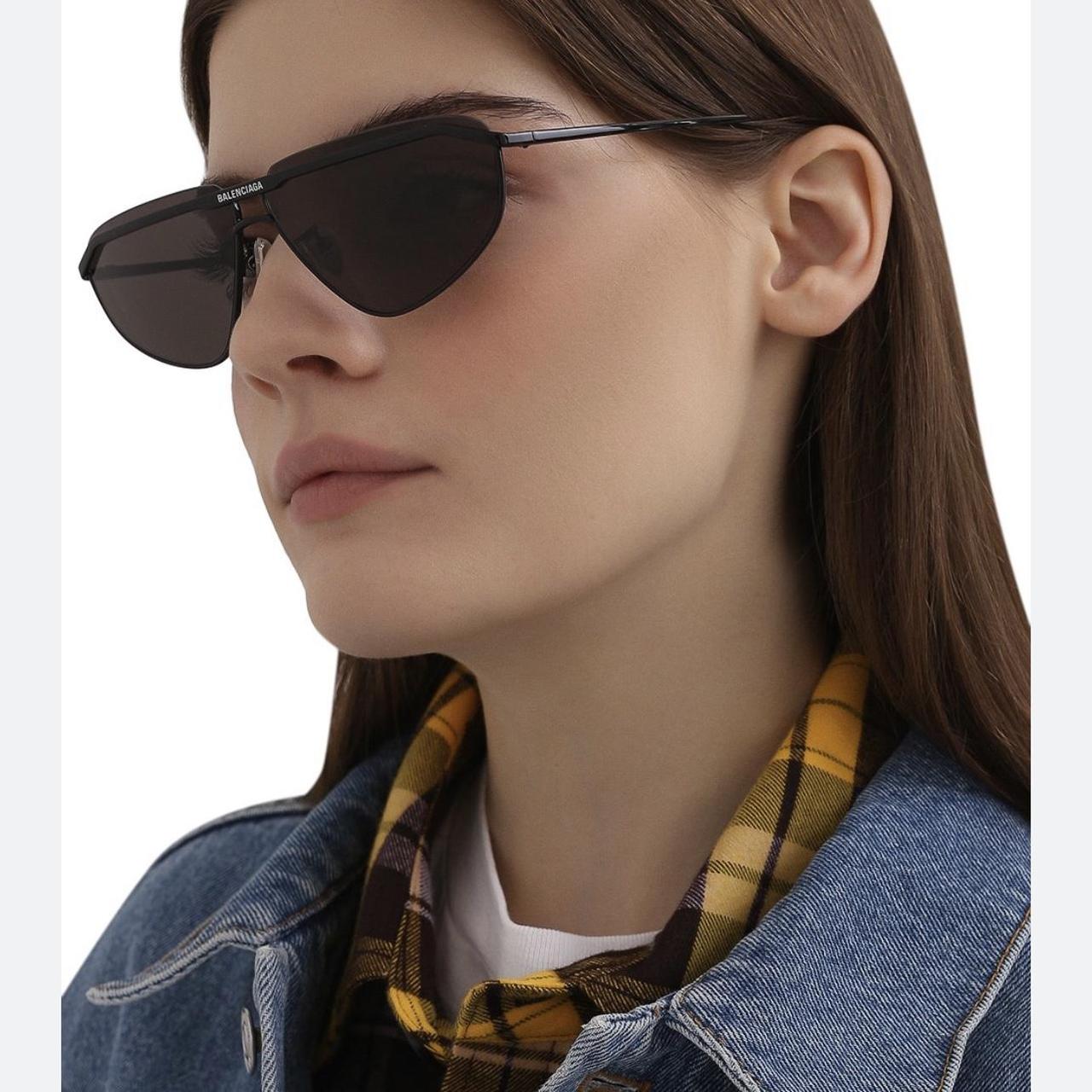 Balenciaga womens high quality aviator sunglasses