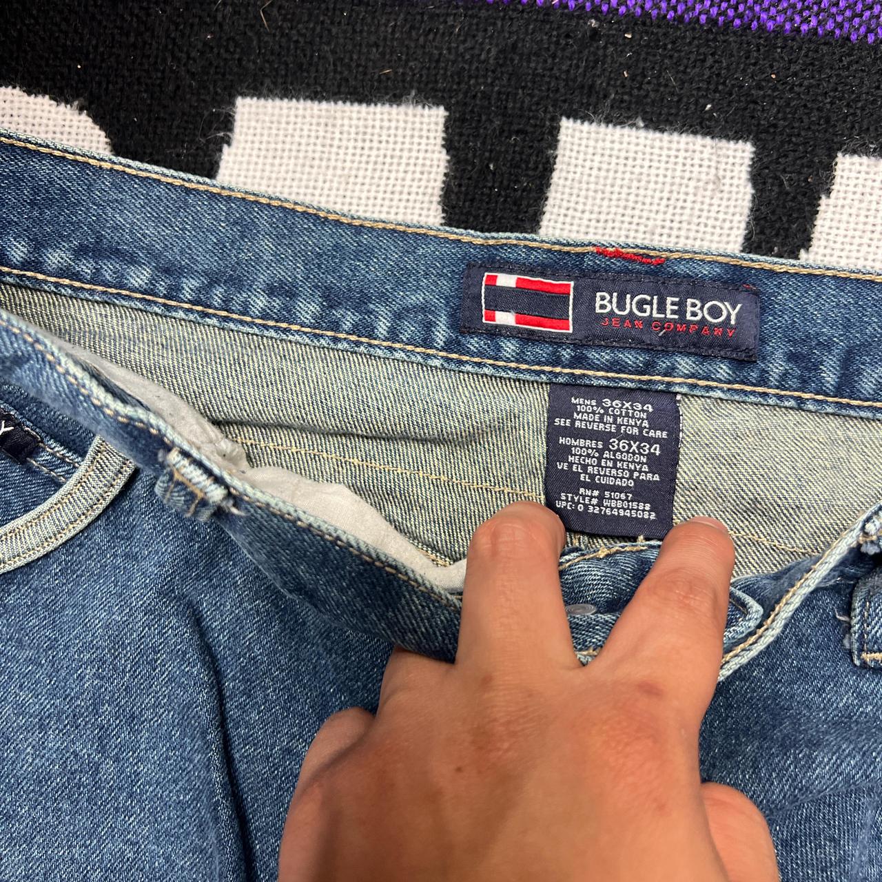 Y2K Bugle Boy Jean Company Baggy Skater Cyber Denim... Depop