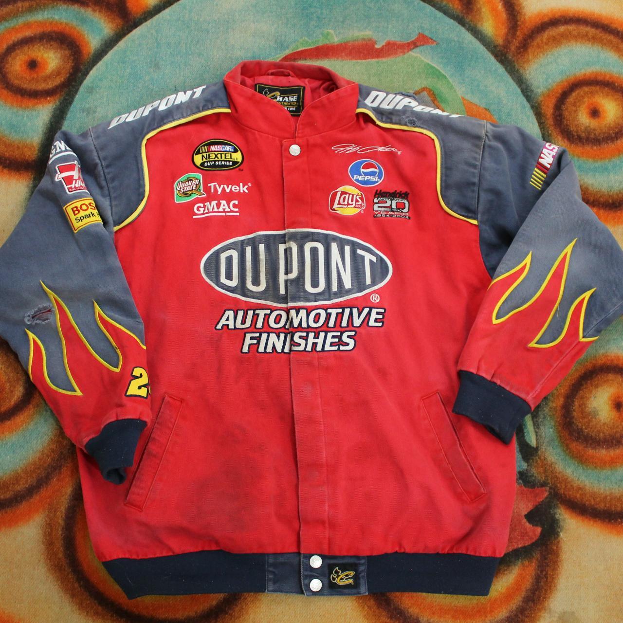 NASCAR Men's Red Jacket | Depop