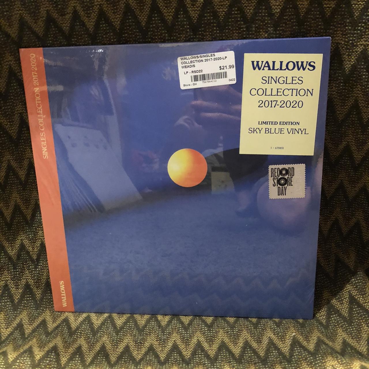 Wallows “Singles Collection” vinyl. Blue vinyl…. - Depop