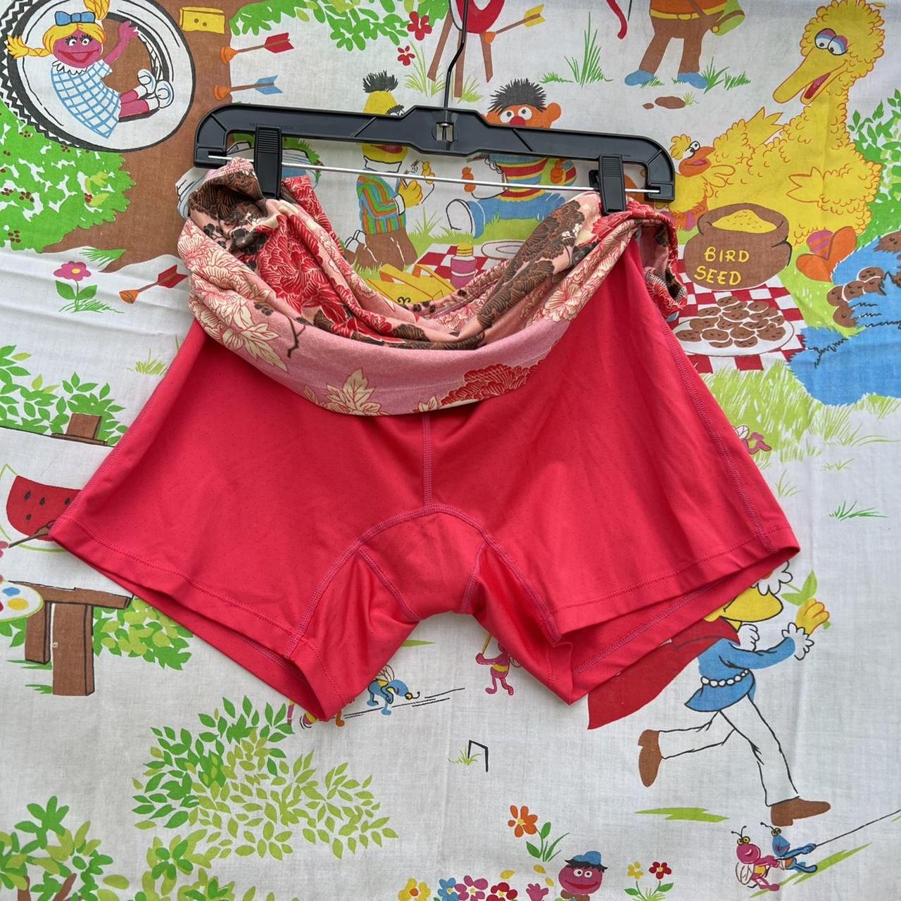 Super comfy floral mini skort! Very soft, stretchy... - Depop