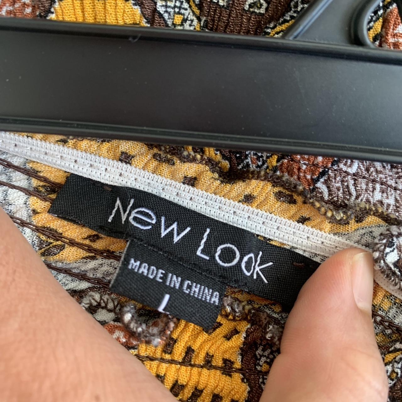 Source Unknown Women's Crop top - Multi/Brown - L… - image 4