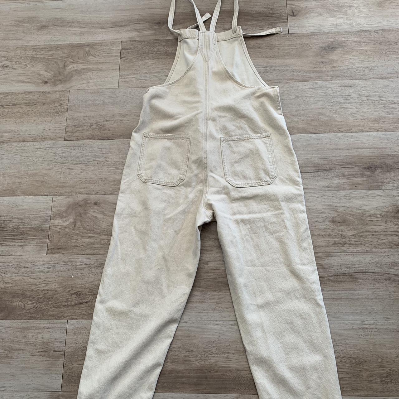 Source Unknown Women's Overalls - Cream/Tan - L –… - image 3