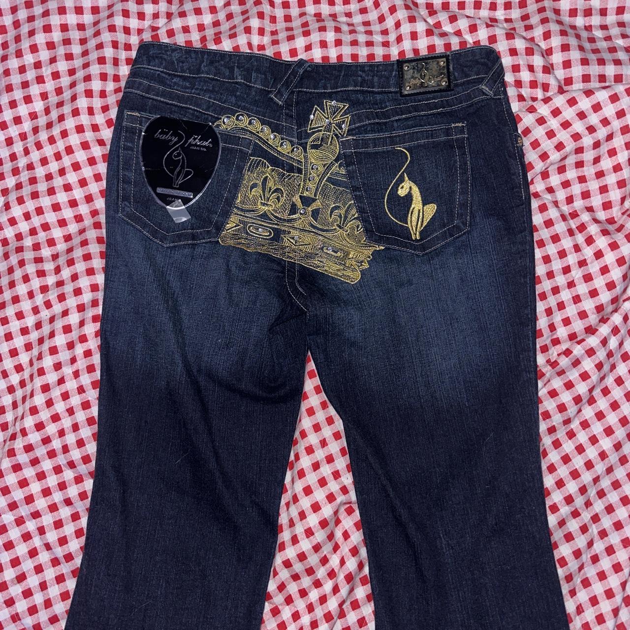 baby phat jeans with tag size 13 #y2k... - Depop