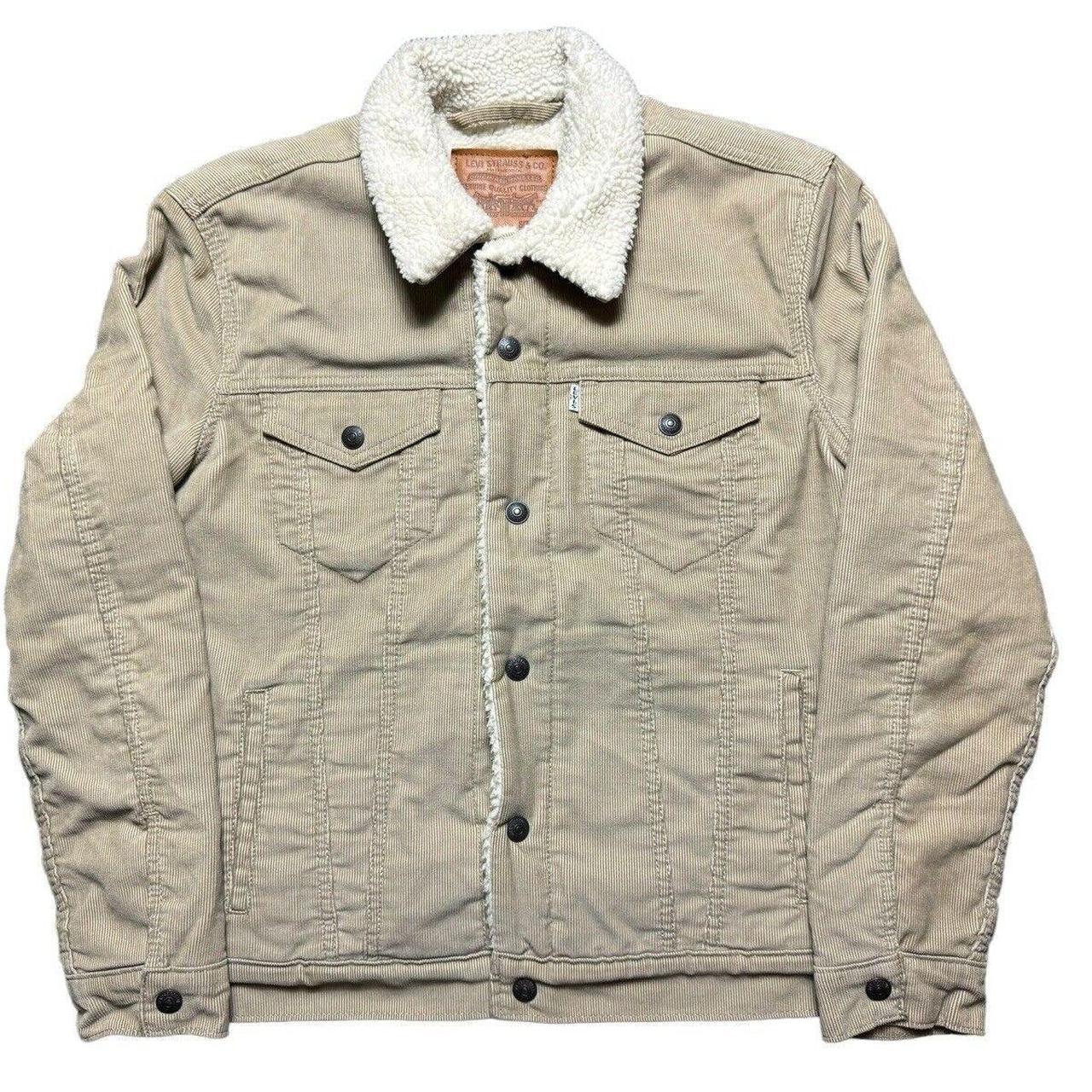 Levi s type antirreflejo sherpa trucker jacket true chino cord better