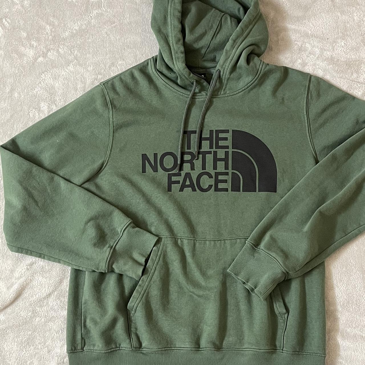 The North Face Men's Green Hoodie | Depop