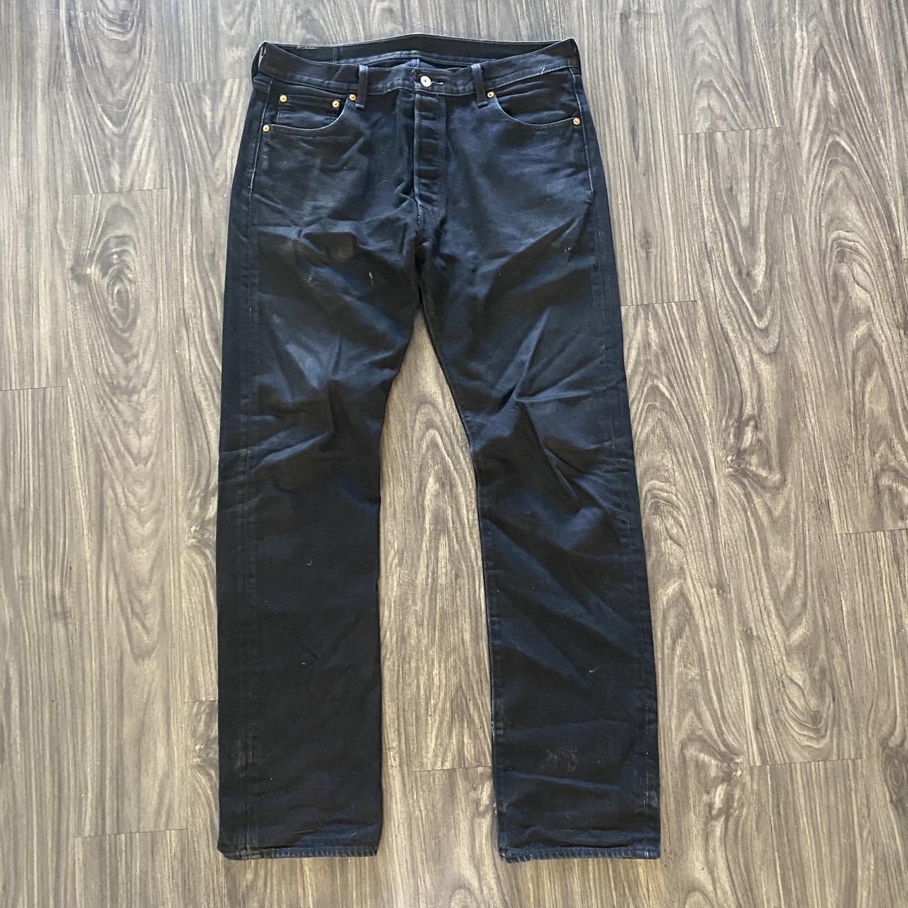 Levi's Men's Black Jeans | Depop