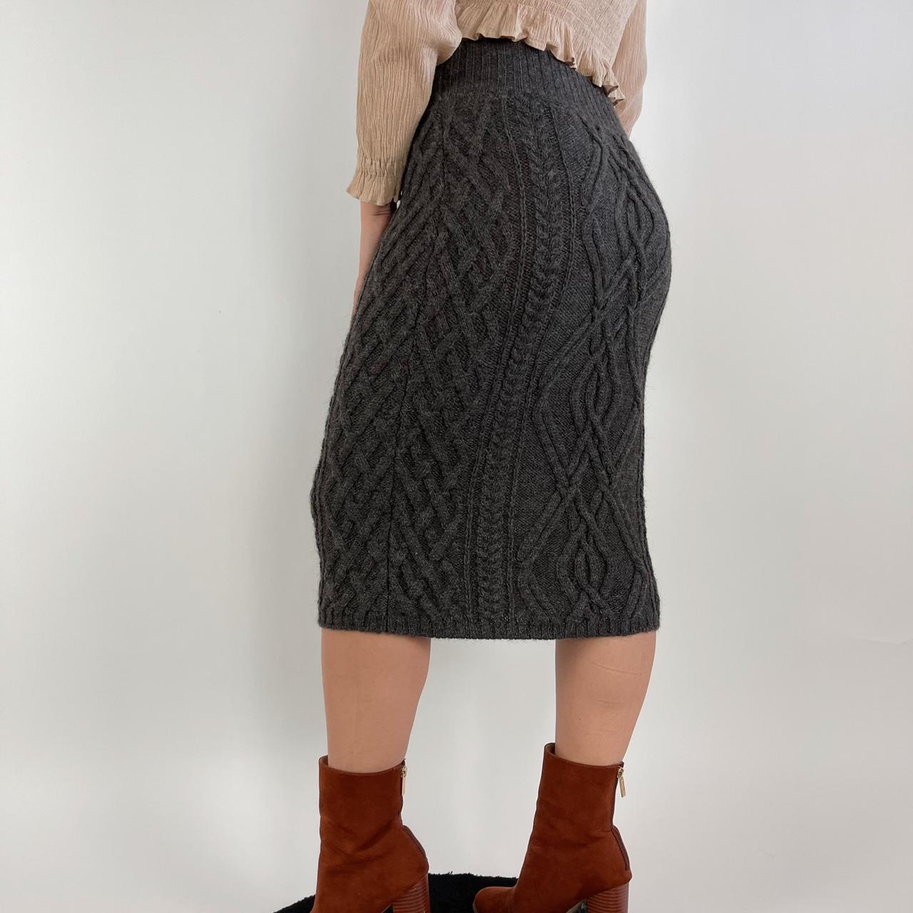 Chloé Women's Grey Skirt (2)