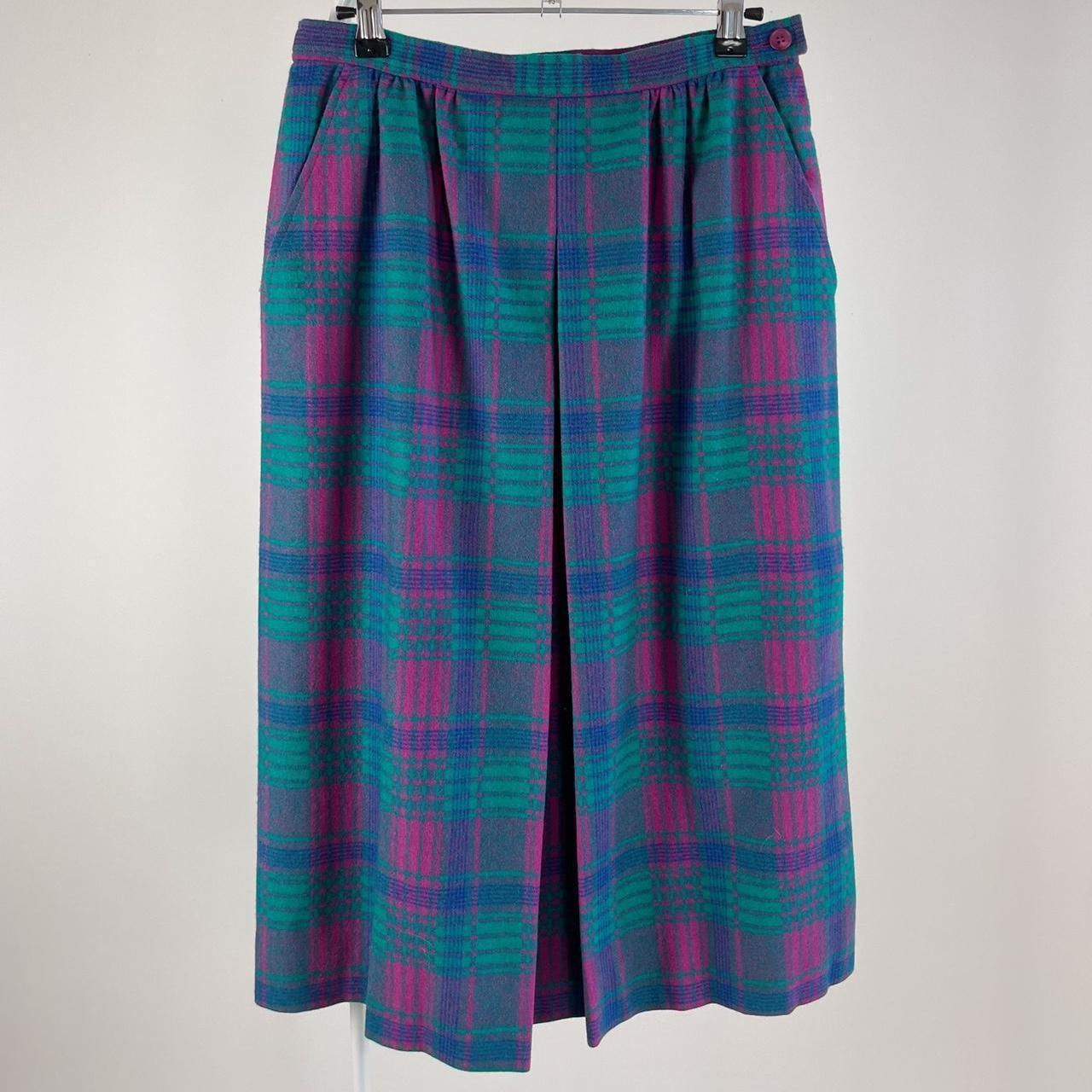 Pendleton plaid wool clearance skirt