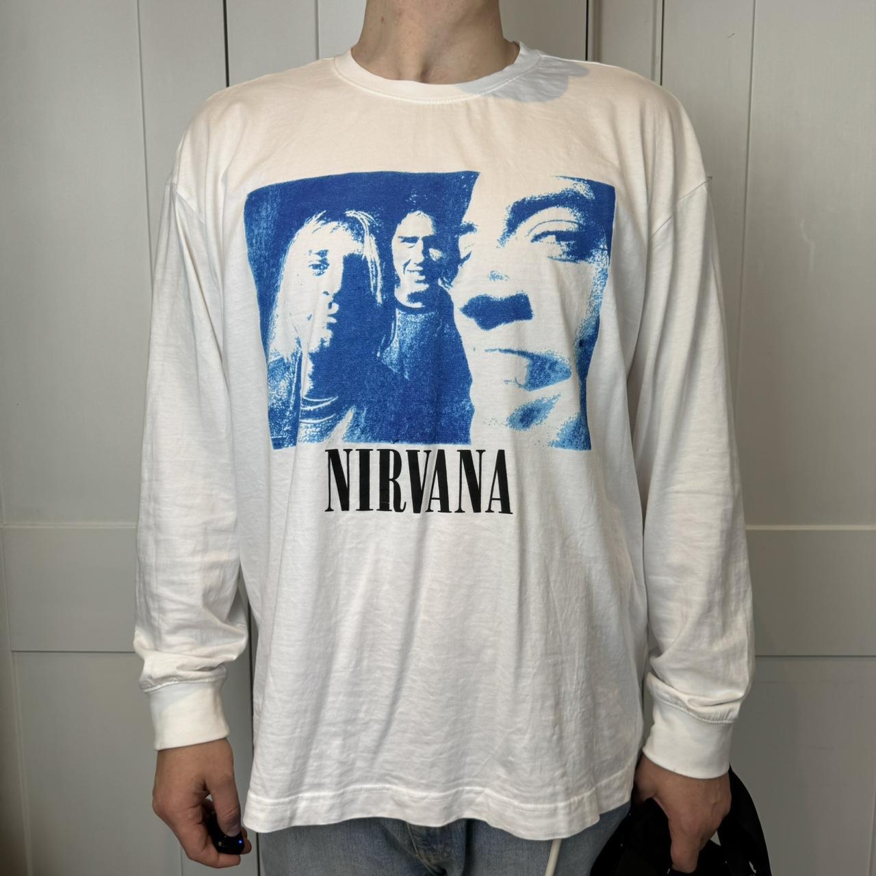 H&M Nirvana long sleeve T-shirt in