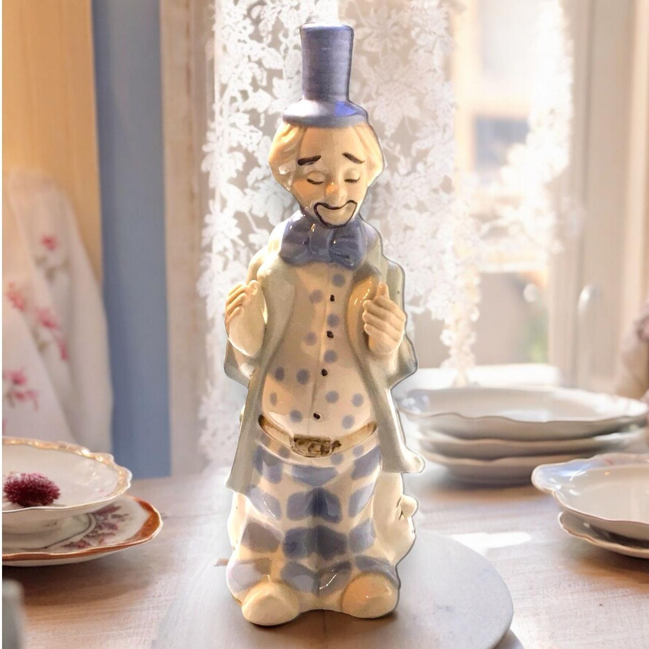 Antique selling clown ceramic