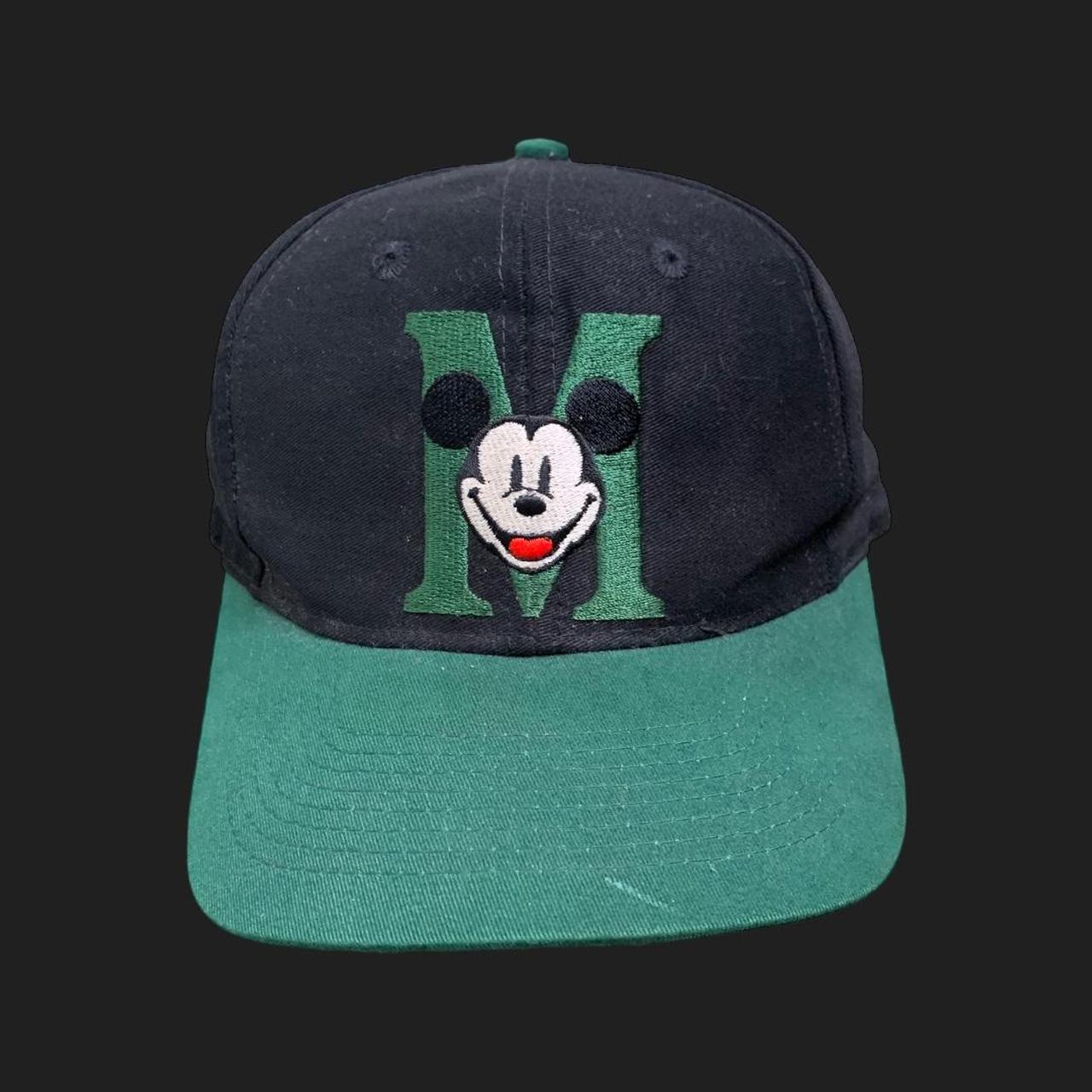 Disney Men's Black and Green Hat | Depop