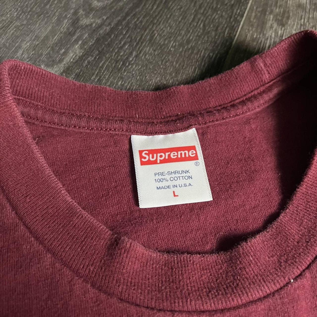 ミュージシャン Supreme t shirt Made in USA Vintage Supreme Circle Logo Tee T-Shirt White Size L | eBay