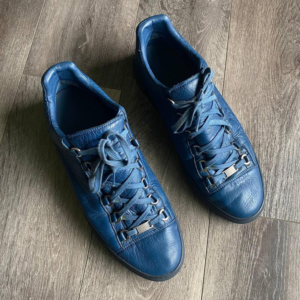 Balenciaga arena low mens blue online