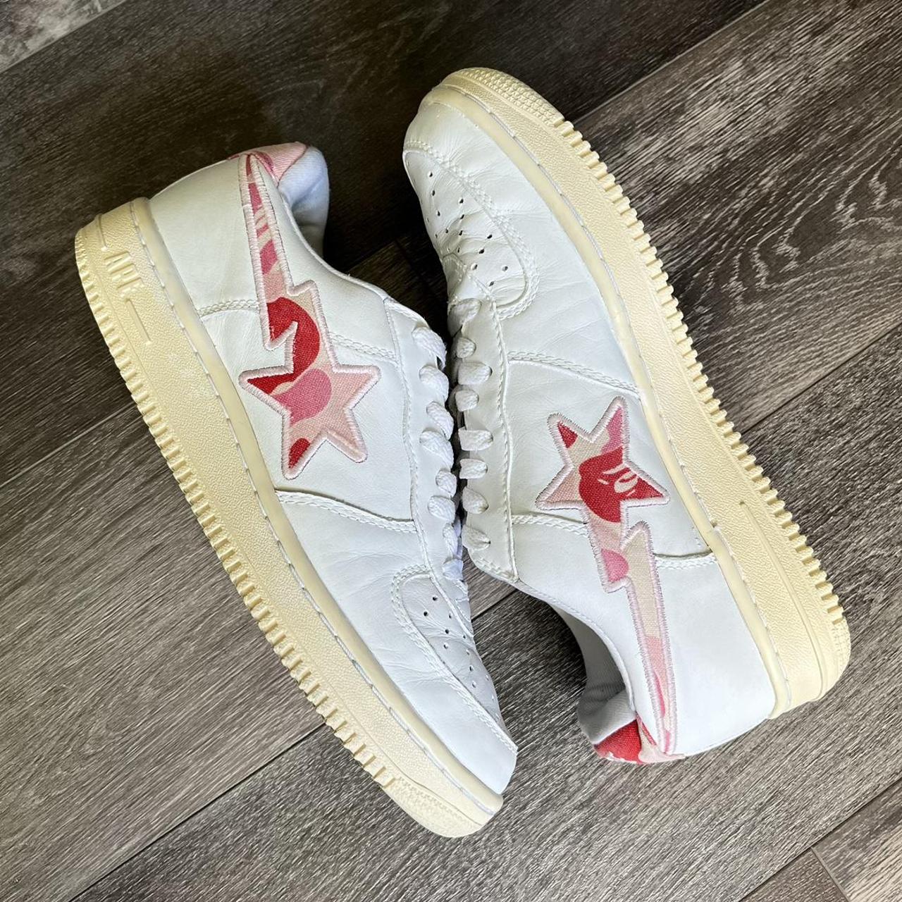 Anniversary Pink Bapesta 20th Anniversary White A Bathing Ape