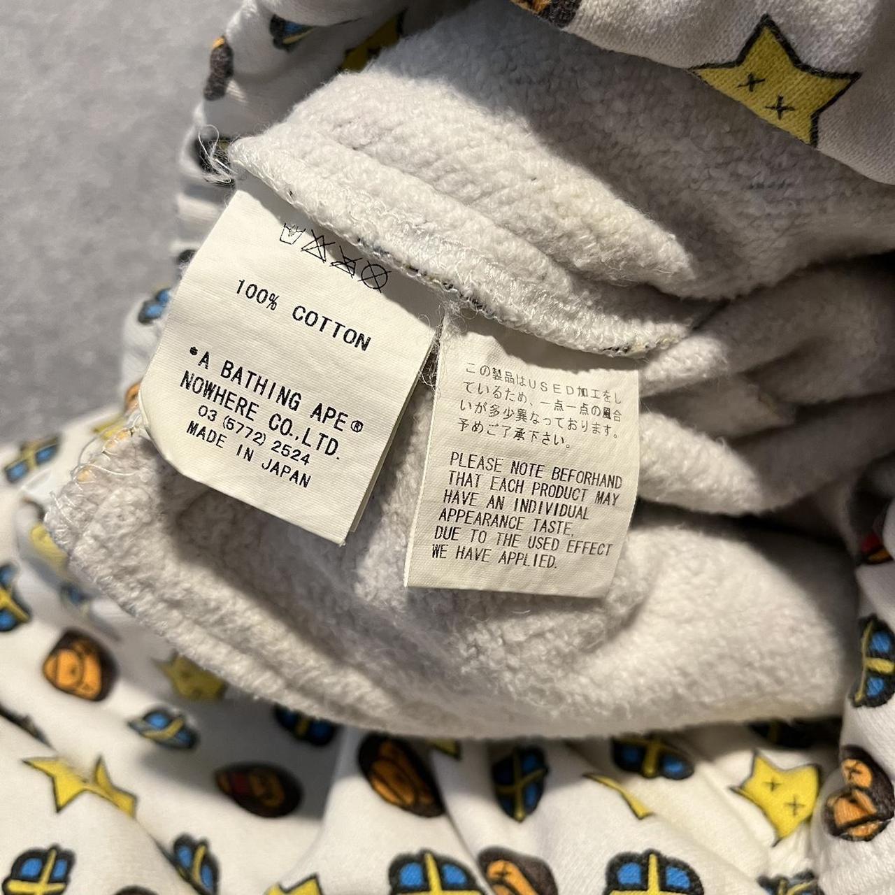 A Bathing Ape Bape Kaws Baby Milo Monogram Sweat | Depop