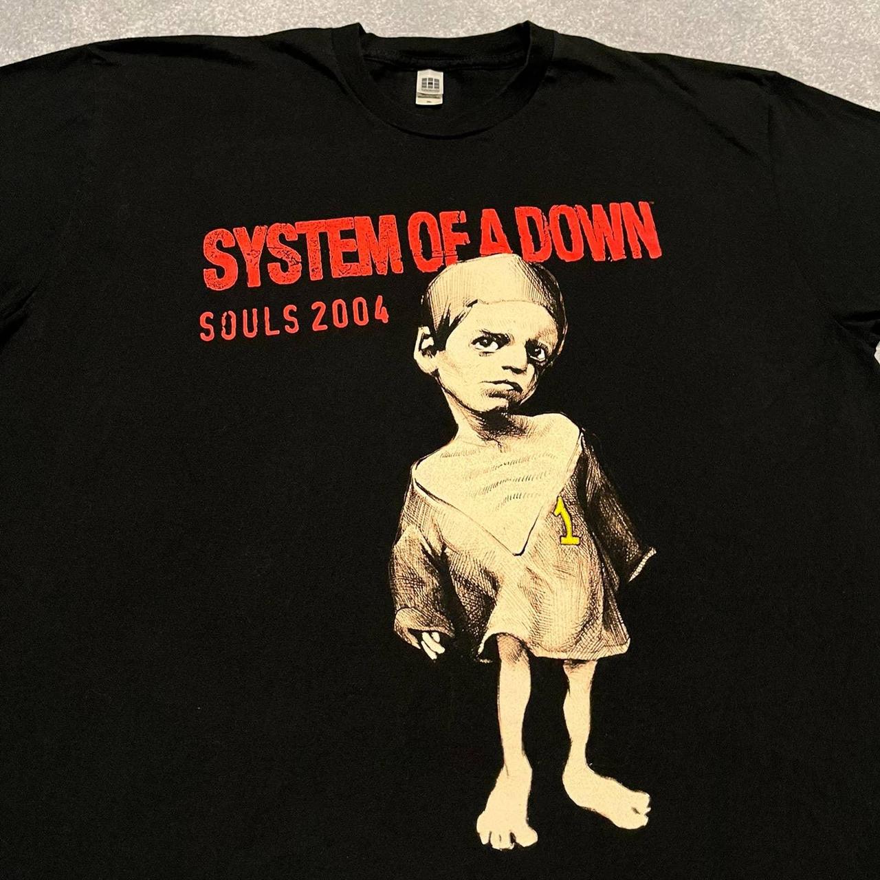 SYSTEM Of A Down Vintage 2004 Sad Statue T shirt. Large size offers