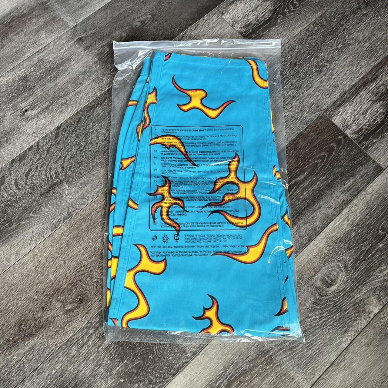 golf wang チノパン Golf Wang Flame Logo Chino Pants Brand New Size | Depop