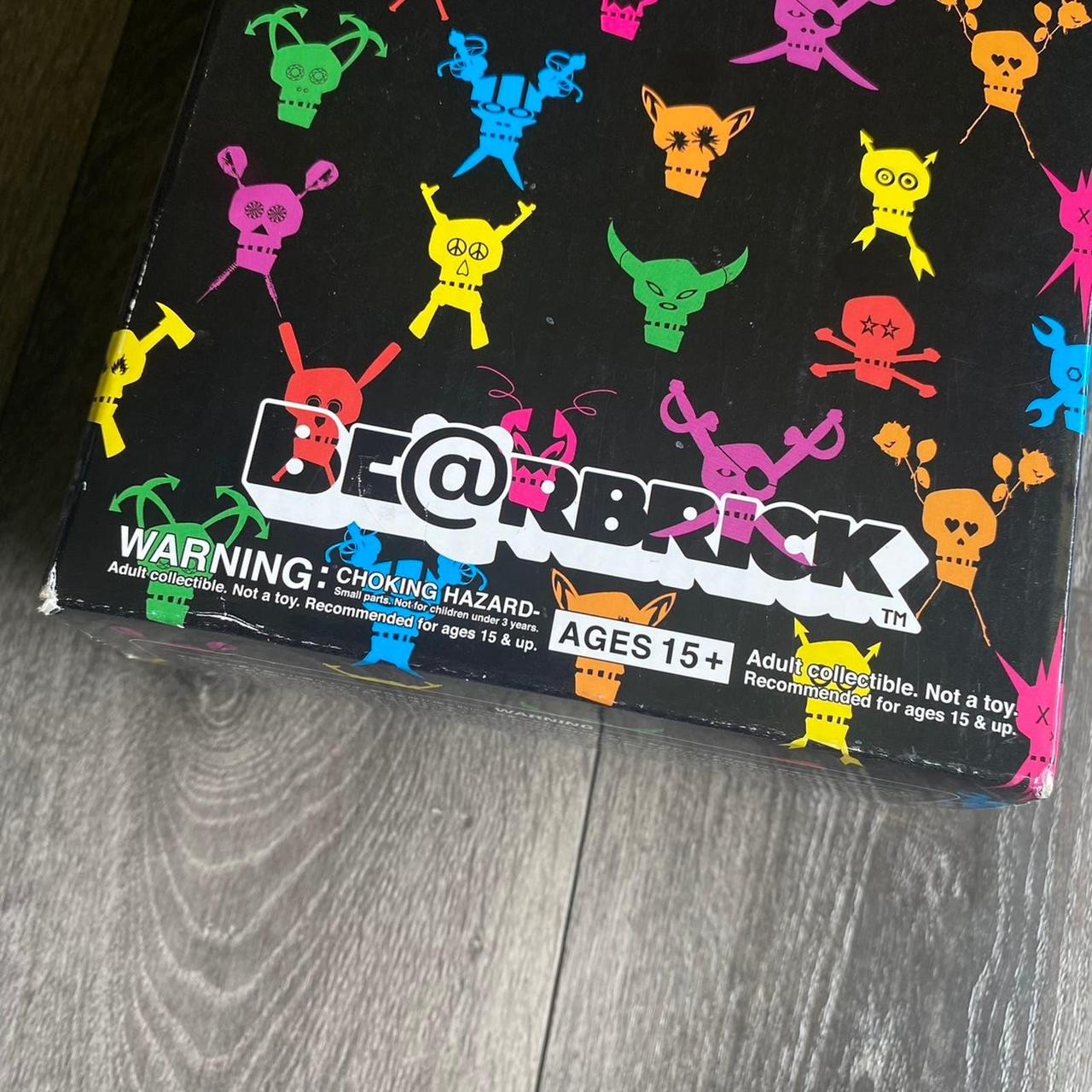 Stussy x Bearbrick x Futura Medicom 400% Skull | Depop